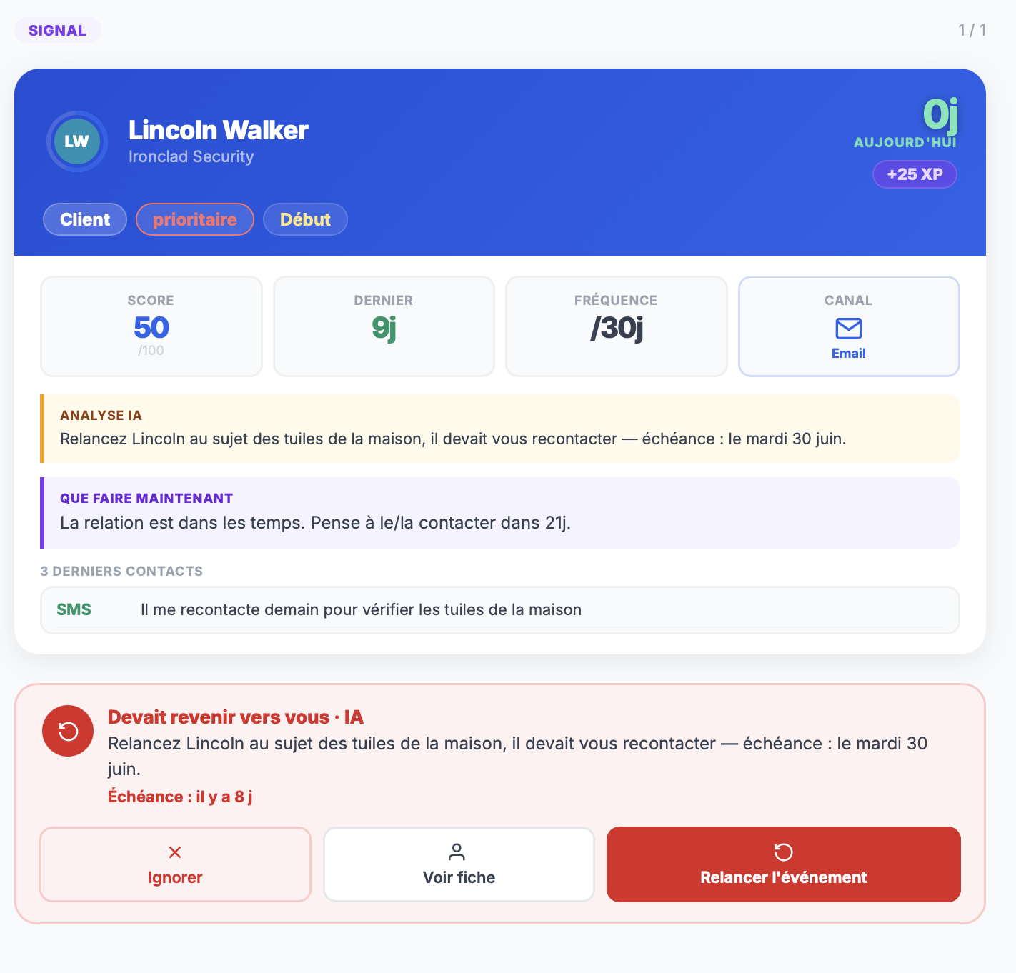Challenge IA — carte signal